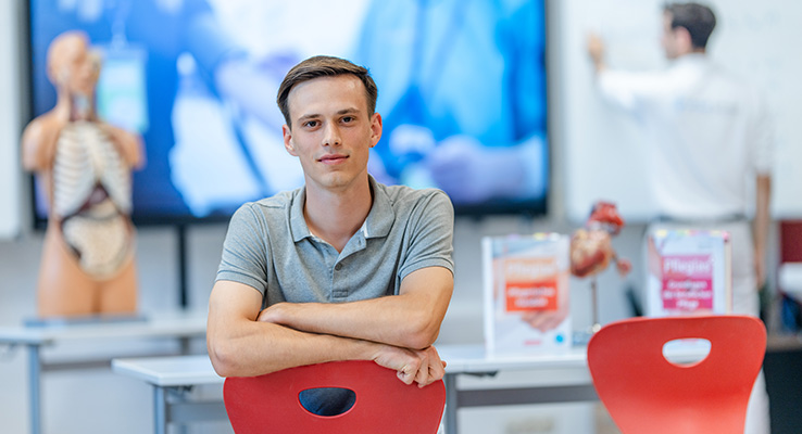 Unterrichtsraum Berufsfachschule für Pflege