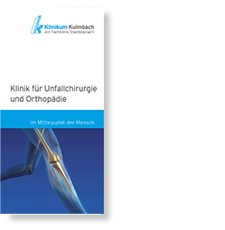 Flyer Unfallchirurgie und Orthopädie