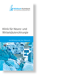 Informationsflyer Neuro- und Wirbelsäulenchirurgie