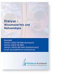 Informationsbroschüre Dialyse