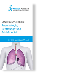 Informationsflyer Pneumologie, Beatmungs- und Schlafmedizin