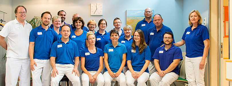Team Physiotherapie Klinikum Kulmbach