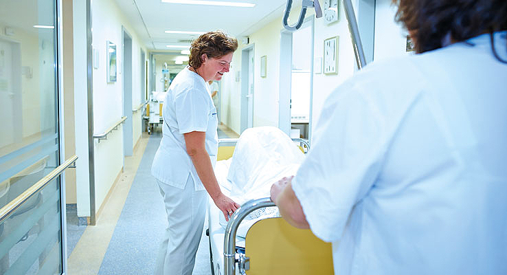 Versorgung der Patienten Herzkatheterlabor