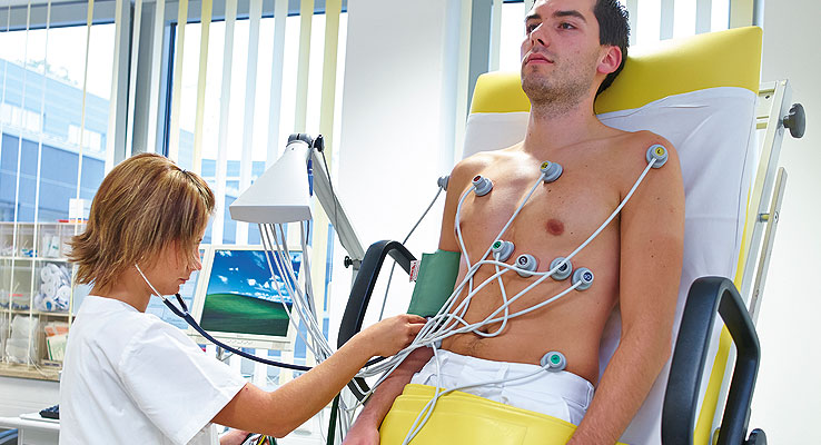 Kipptischuntersuchung Kardiologie