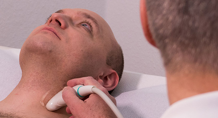 Ultraschallkopf für diagnostische Untersuchungen Ultraschallkopf zur medizinischen Diagnostik