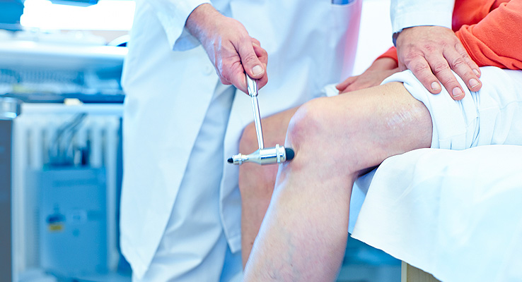 Test der Reflexe Neurologie