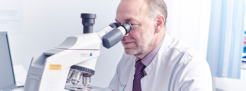 Onkologie Mikroskop Dr. med. Harald Biersack