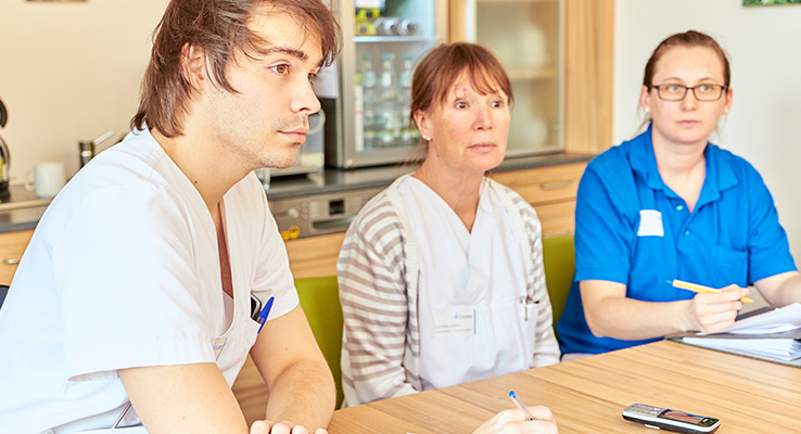 Teamsitzung interdisziplinär Teamsitzung interdisziplinär