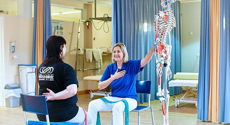 Zuständiger Therapeut Physiotherapie